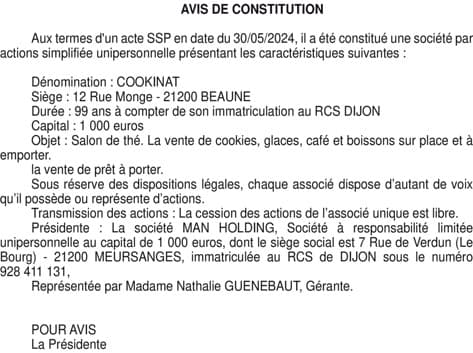 Contenu publication
