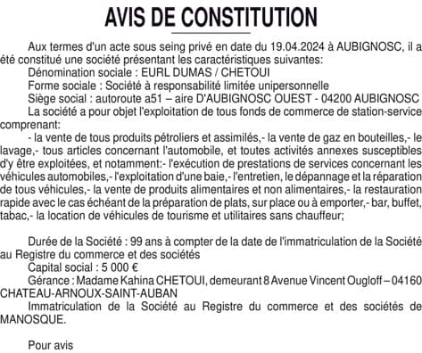 Contenu publication