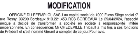 Contenu publication