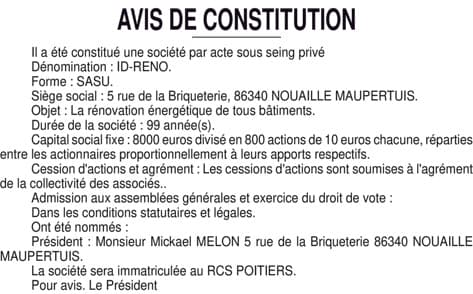 Contenu publication