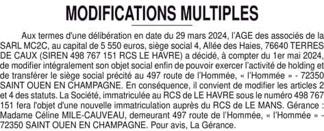 Contenu publication