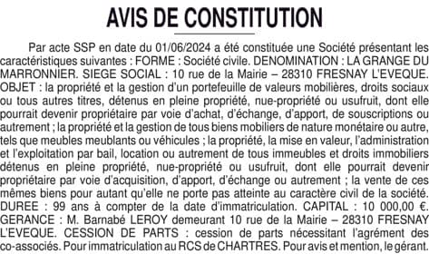 Contenu publication