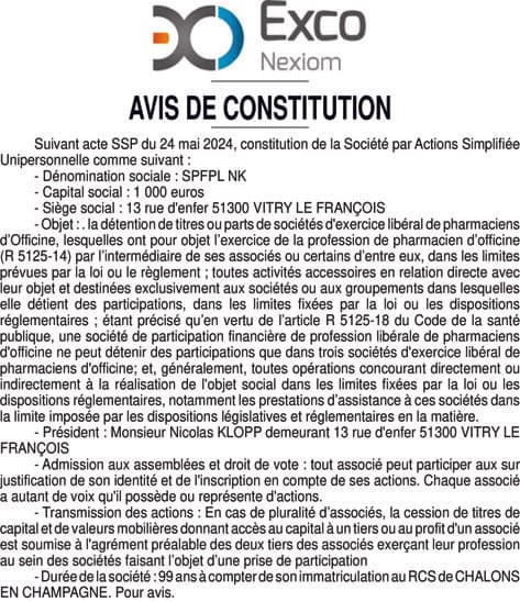 Contenu publication