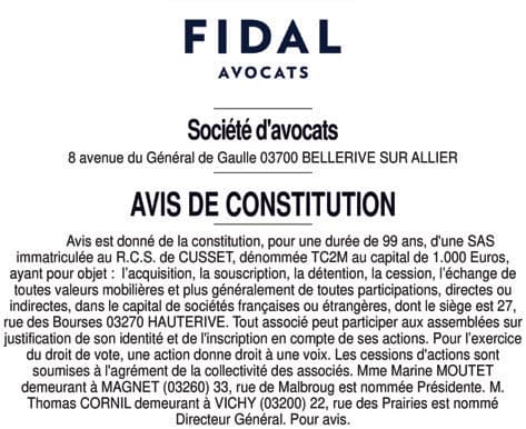 Contenu publication