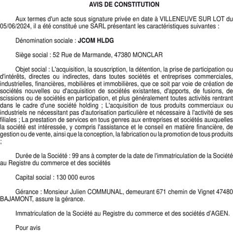 Contenu publication