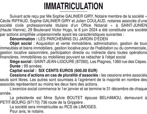 Contenu publication