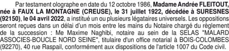 Contenu publication