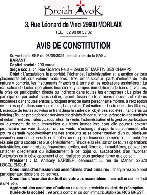 Contenu publication