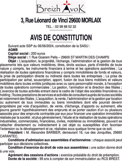 Contenu publication