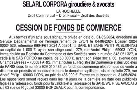 Contenu publication
