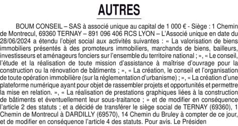Contenu publication