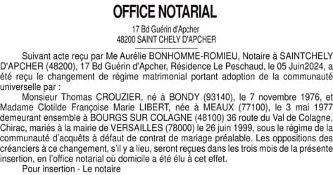 Contenu publication