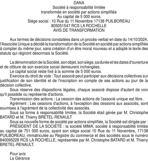 Contenu publication