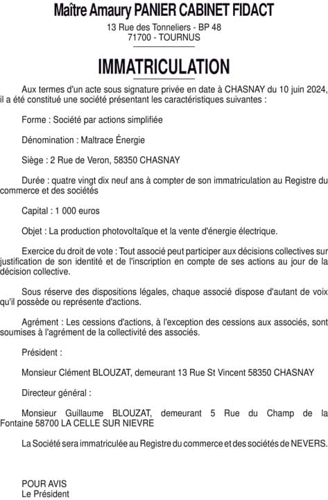 Contenu publication