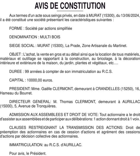 Contenu publication