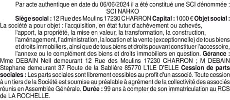 Contenu publication