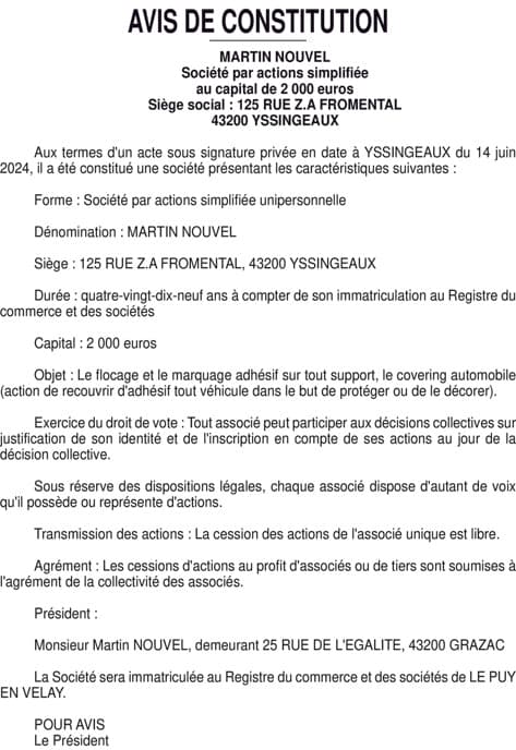 Contenu publication