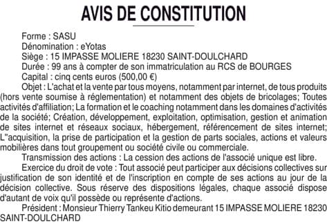 Contenu publication