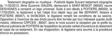 Contenu publication