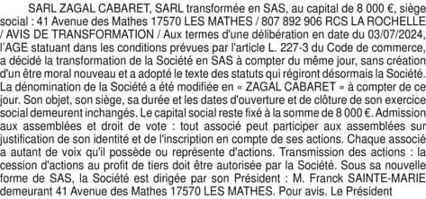 Contenu publication