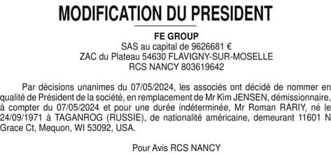 Contenu publication