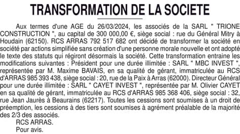 Contenu publication