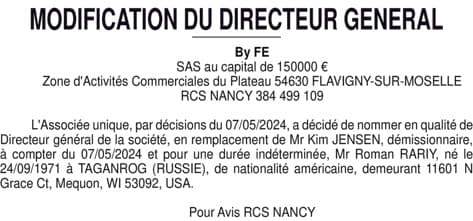 Contenu publication