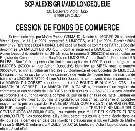 Contenu publication