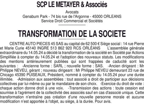 Contenu publication