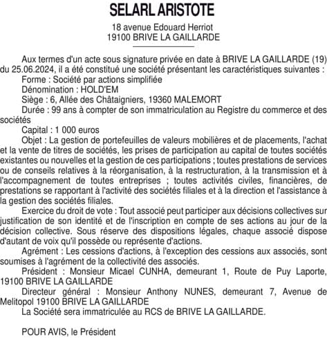 Contenu publication