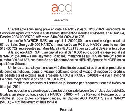 Contenu publication