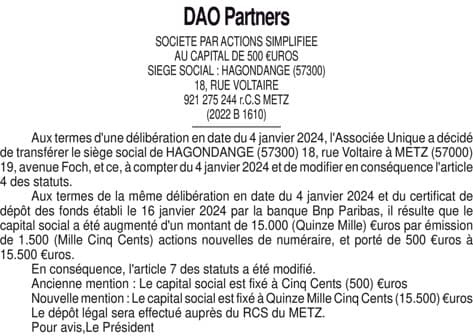 Contenu publication