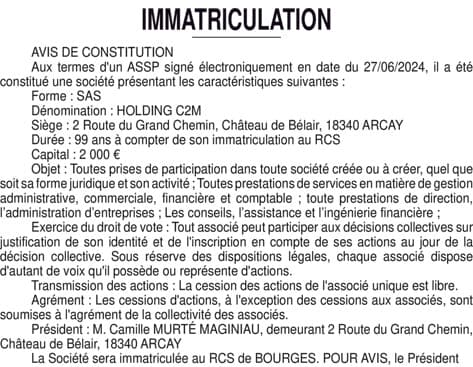 Contenu publication