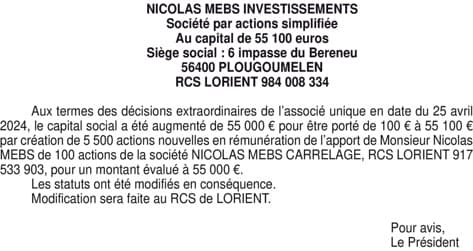 Contenu publication