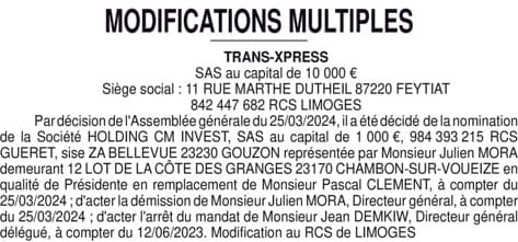 Contenu publication