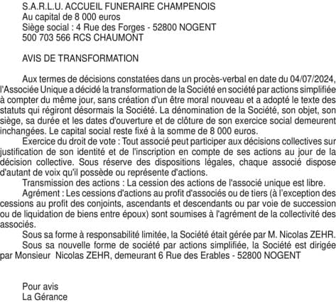Contenu publication