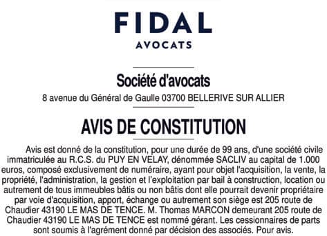 Contenu publication
