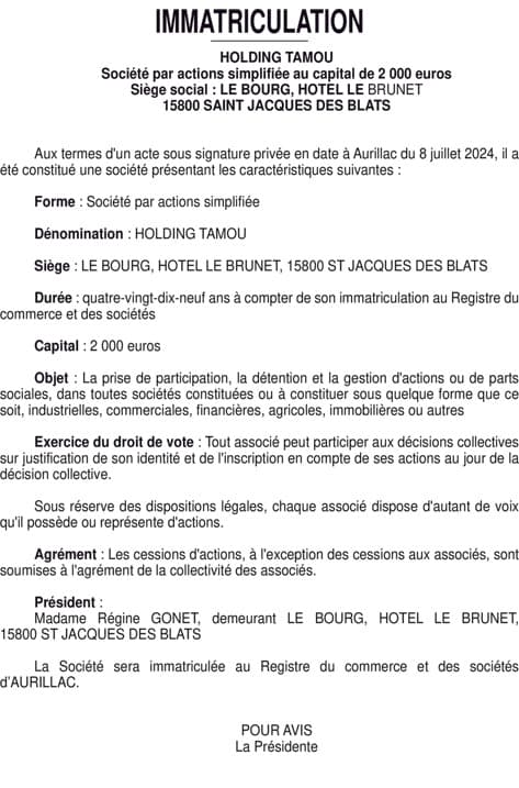 Contenu publication