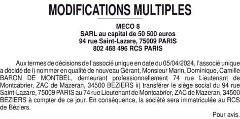Contenu publication