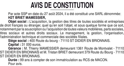 Contenu publication