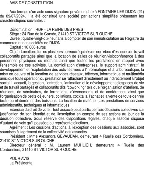 Contenu publication