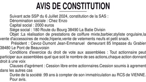Contenu publication