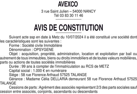 Contenu publication