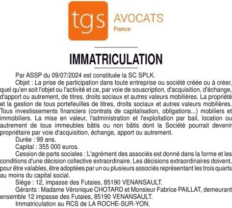 Contenu publication