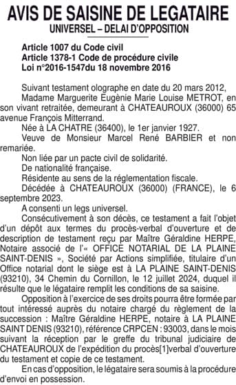 Contenu publication