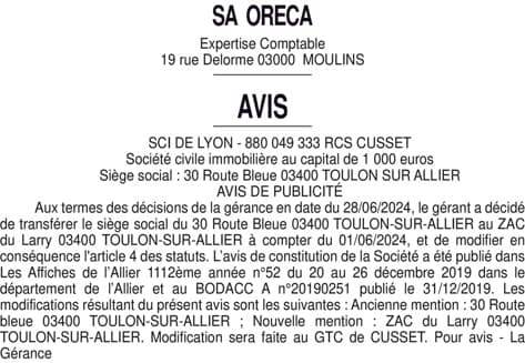 Contenu publication