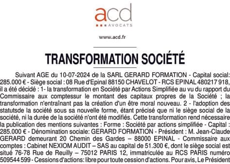 Contenu publication