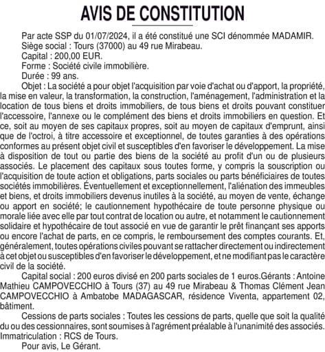 Contenu publication