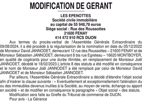 Contenu publication