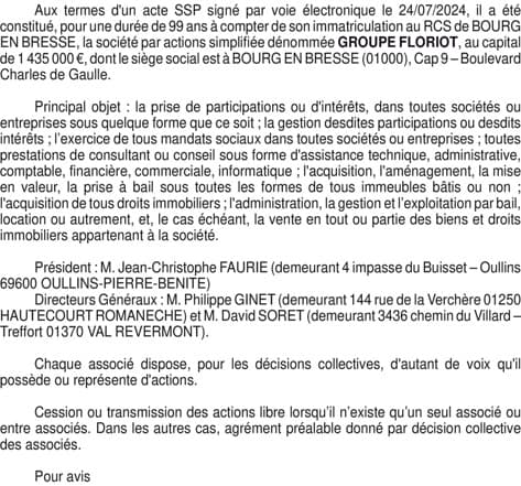 Contenu publication